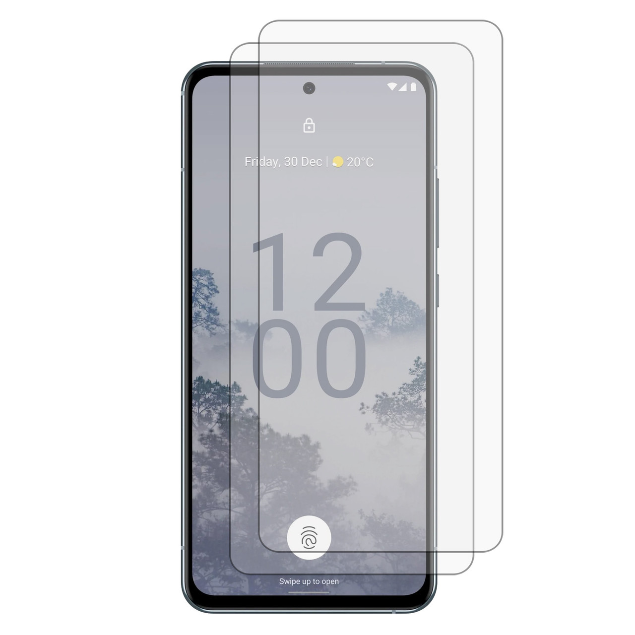 2x Premium 9H Tempered Glass Screen Protectors for Nokia X30 5G